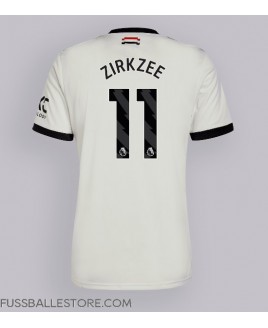 Günstige Manchester United Joshua Zirkzee #11 3rd trikot 2024-25 Kurzarm